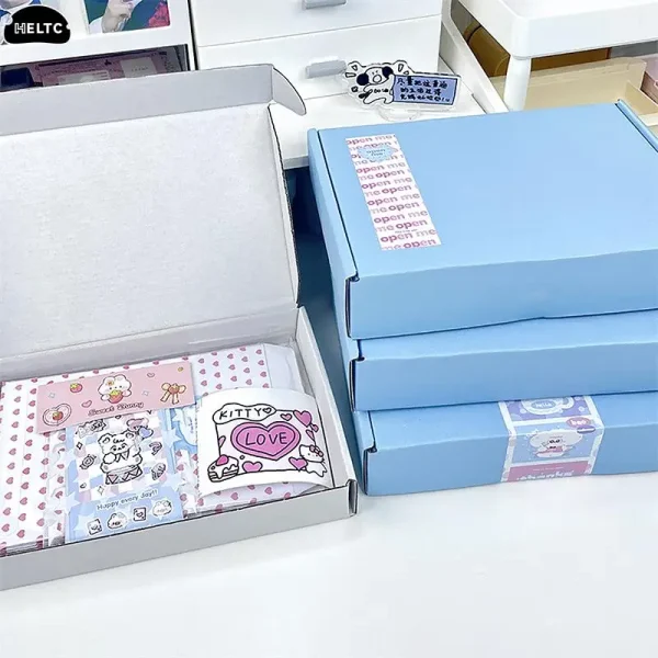 5PCS Shipping Boxes Cardboard Corrugated Mailer Boxes for Packaging Craft Gifts Giving Products for Small Business Wedding Party 5