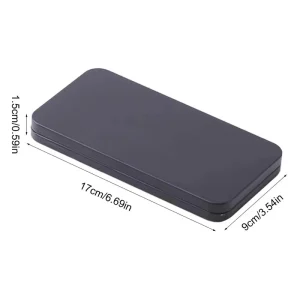 Tin Mouth Box Beauty Tool Tempered Film Mobile Phone Case Iron Box Eyelashes Tweezers Makeup Brush Pedicure Packaging Box 1