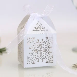 10pcs Crossing Candy Box Dragee Angel Gift Box Baby Shower Baptism Birthday First Communion Christening Easter Decoration 1