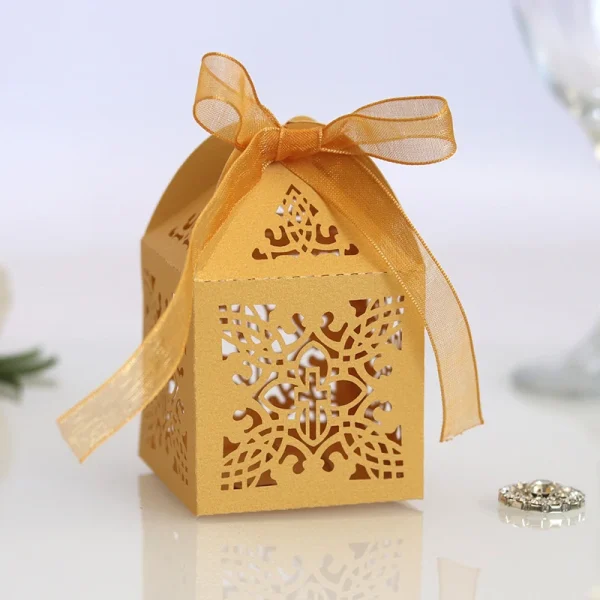 10pcs Crossing Candy Box Dragee Angel Gift Box Baby Shower Baptism Birthday First Communion Christening Easter Decoration 4