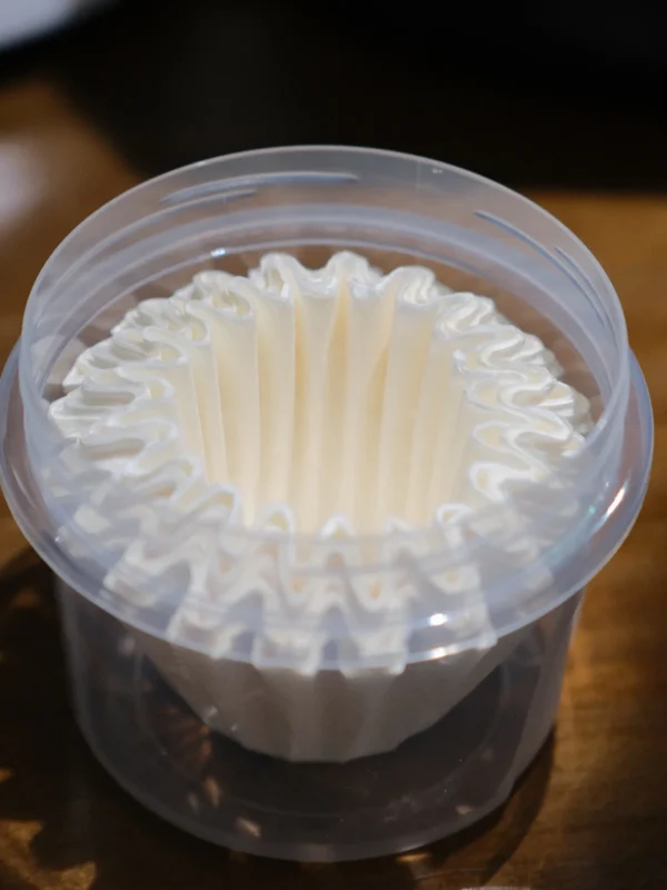Coffee Filter Paper Storage Box Moisture-proof Anti Deformation Insect Prevention PP Sealed Box Cake Filter Paper Storage Box 3