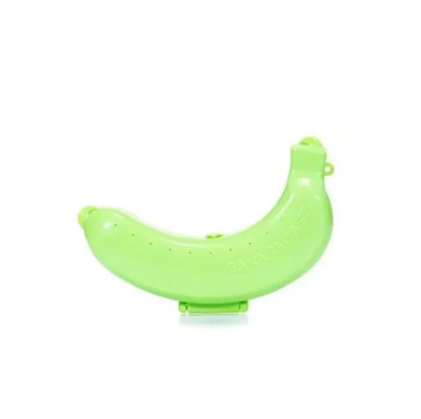 2025 Plastic Banana Protector Container Box Lunch Fruit Storage Boxes For Outdoor Travel Holder Case Food Cute Banana Case 6