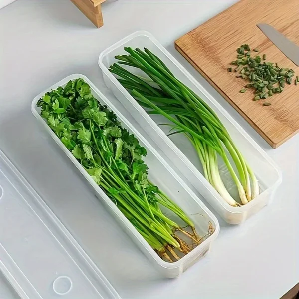 Refrigerator fresh-keeping storage box, fresh-keeping artifact,Small Food Preservation Boxes,Transparent Sealed Storage Box 6