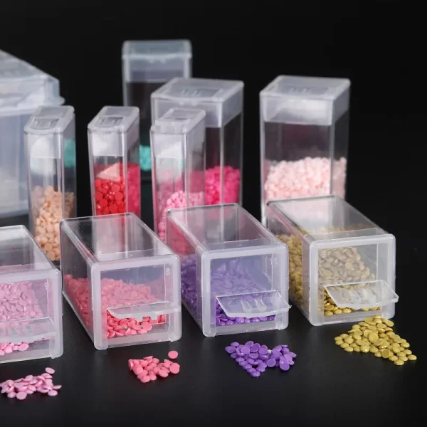 32/40/42/48/56/64pcs zuasnhihua storage box diamond painting beads pendant jewelry accessories storage box set container art sup 6