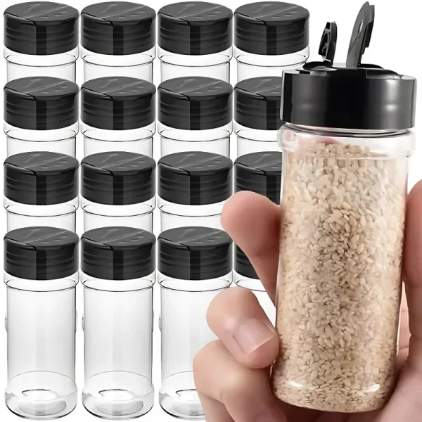 Ultensilio for Kitchen Condiment Seasoning Container Spice Bottles Seasoning Condiments Door Storage Jars Spices Plastic Set Box 1