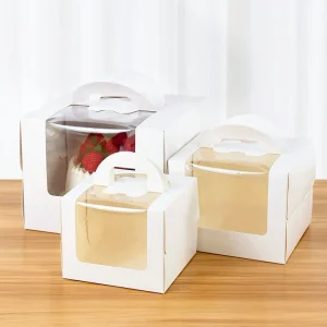 1/3/6pcs High-Capacity Cake Packing Boxes Multi Size Candy Cookies Box Birthday Wedding Valentine Chocolate Cake Gift Packing 1