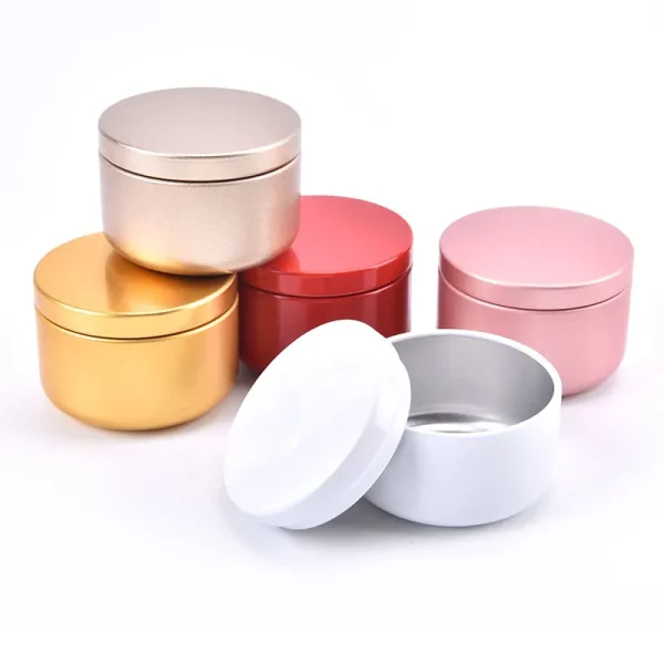 Mini Metal Tins Container Square Hinged Flip Storage Tin Box Small Kit Case Jewelry Coin Candy Condom Organizer Portable 6