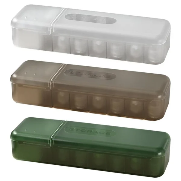 With 7 Compartments Organizer Charger Cord Storage Box Data Cable Storage Case Reusable Cable Storage Box For Home Travel New 5