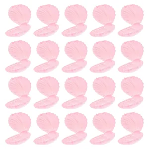 20 Pcs Candy Box Gift Packages Boxes Party Favor Containers Shell Tabletop Decor Sea Holder Pp Plastic Seashell 1