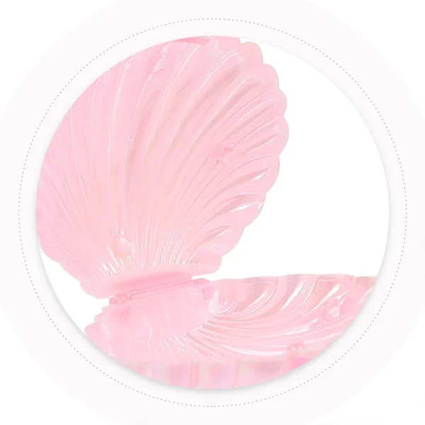 20 Pcs Candy Box Gift Packages Boxes Party Favor Containers Shell Tabletop Decor Sea Holder Pp Plastic Seashell 5