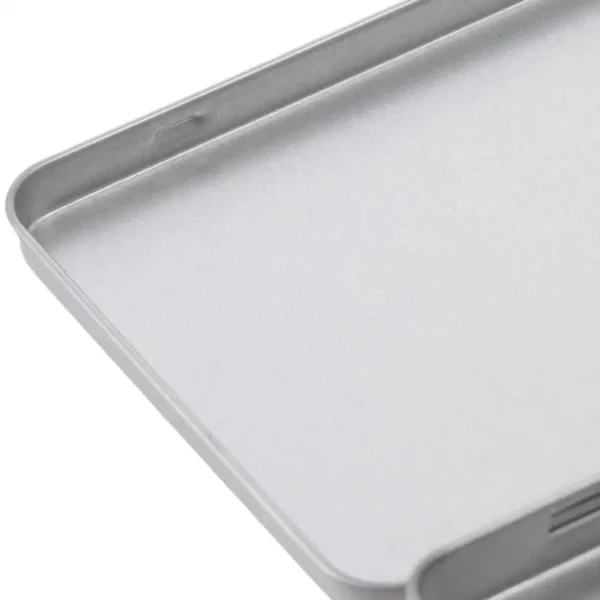 1/2PCS Metal Rectangular Storage Box Metal Empty Container with Lid Iron Watercolor Jewelry Pills Candy Storage Box 3