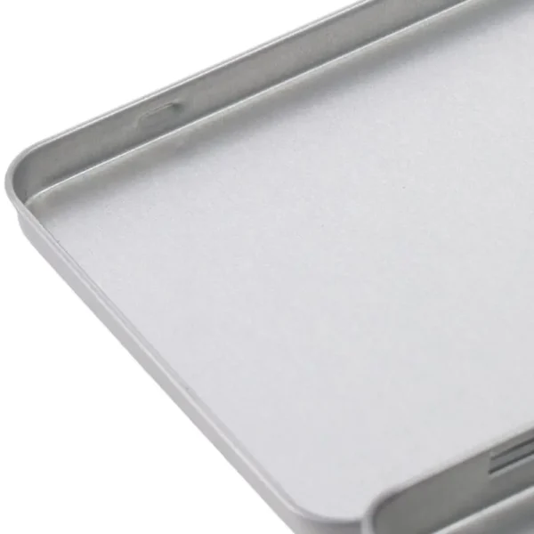 1/2PCS Metal Rectangular Storage Box Metal Empty Container with Lid Iron Watercolor Jewelry Pills Candy Storage Box 6