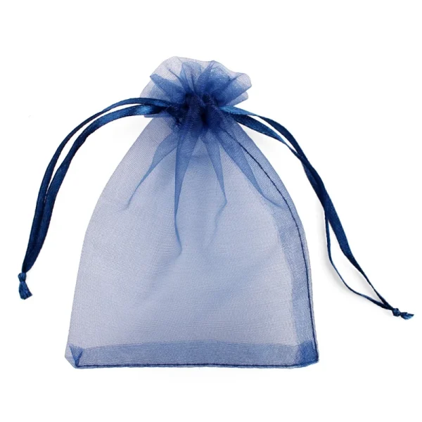 50Pcs/lot 7x9 9x12 10x15 13x18CM Organza Bags Jewelry Bag Wedding Party Decoration Drawable Bags Gift Pouches Jewelry Packaging 4
