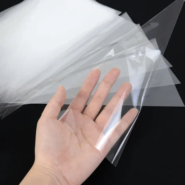 50pcs Clear Cone Candy Storage Bags Cones Transprant Plastic Bag Popcorn Candy Bags for Baby Shower Wedding Party Bags Supplies 6