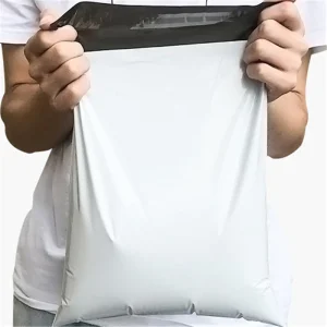 10pcs/lot Opaque PE Plastic Express Envelope Storage Bags White Color Mailing Bags Self Adhesive Seal Courier Bag 1