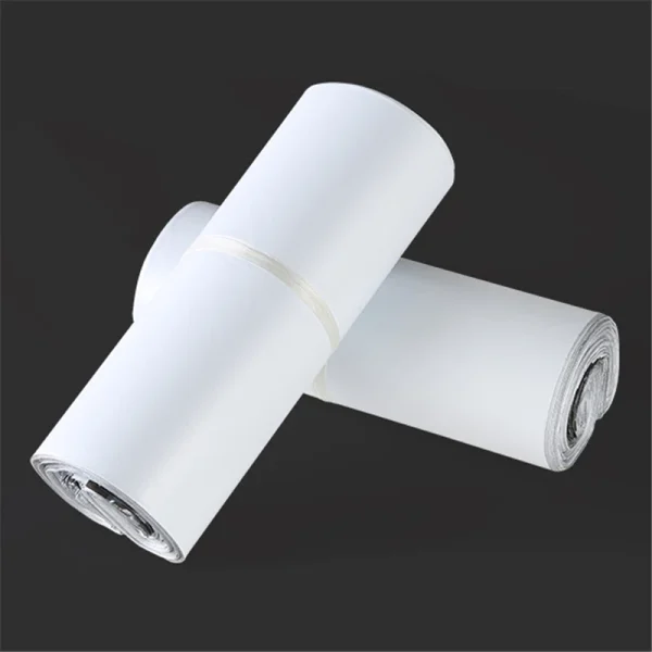 10pcs/lot Opaque PE Plastic Express Envelope Storage Bags White Color Mailing Bags Self Adhesive Seal Courier Bag 6