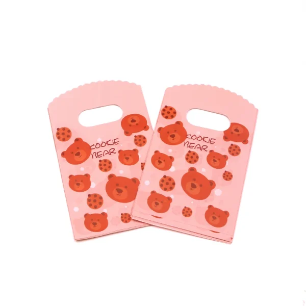 50Pcs/Lot Multi Designs Plastic Bags 9x15cm Mini Gift Bag Party Jewelry Nuts Candy Packaging Bags Nice Plastic Shopping Bag 6