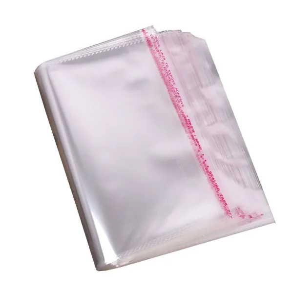 100Pcs Transparent Opp Bags Self Sealing Poly Plastic Bags For Candy Lollipop Cookie Packaging Wedding Party Gift Supplies 2