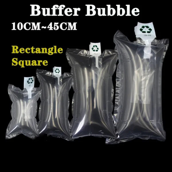 10pcs Inflatable Bubble Wrap Portable Column Shockproof Air Inflatable Packaging Bag Buffer Plastic Fragile Wrap Transportation 1