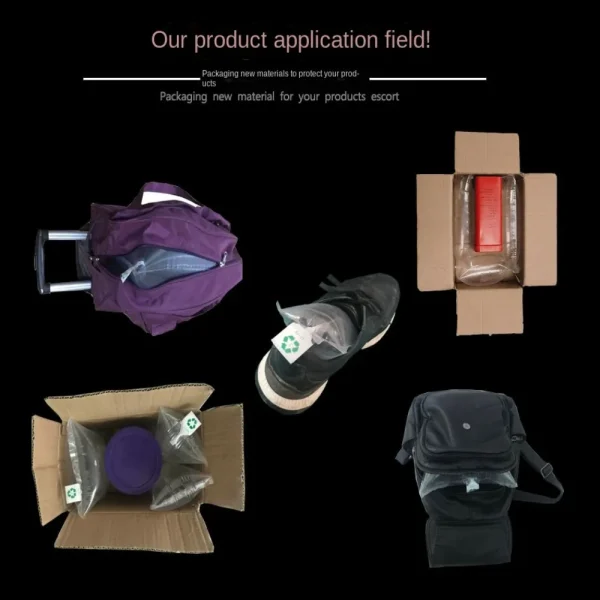 10pcs Inflatable Bubble Wrap Portable Column Shockproof Air Inflatable Packaging Bag Buffer Plastic Fragile Wrap Transportation 2