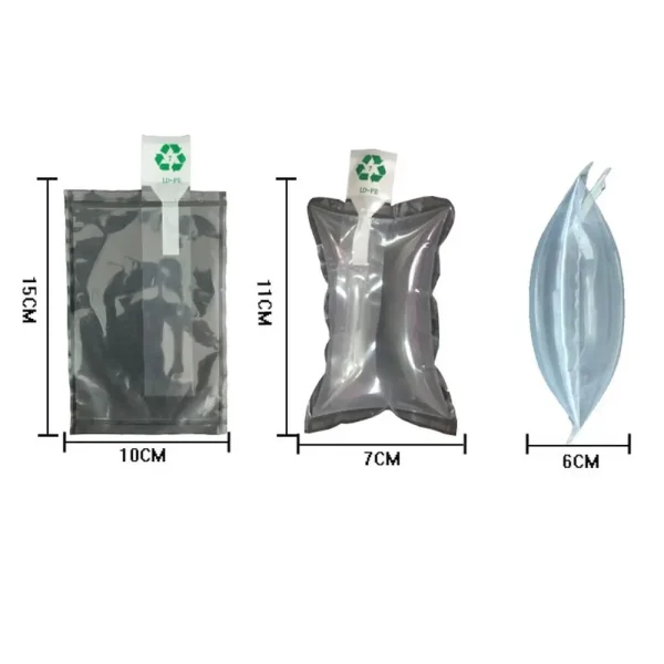 10pcs Inflatable Bubble Wrap Portable Column Shockproof Air Inflatable Packaging Bag Buffer Plastic Fragile Wrap Transportation 5