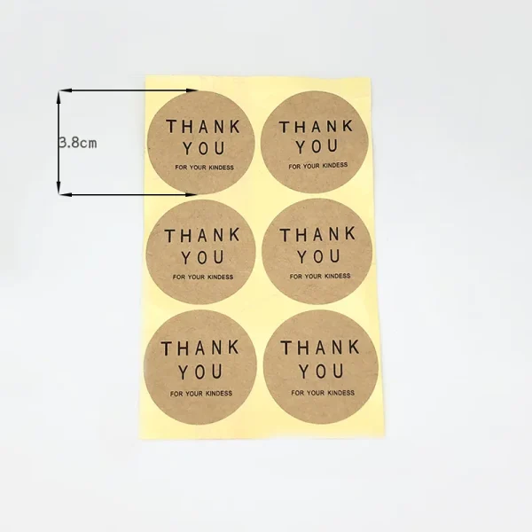 Frosted Dot Self-adhesive Bag Baking Packaging Bag with Thank You Stickers Food Grade Candy and Biscuit Packaging Bag 50Pcs/Pack 5