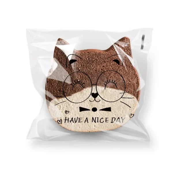 100Pcs Bags To Pack Products Bread Bag Sandwich Bag Packaging Bags Cookie Sandwich Bag Plastic Bags 6