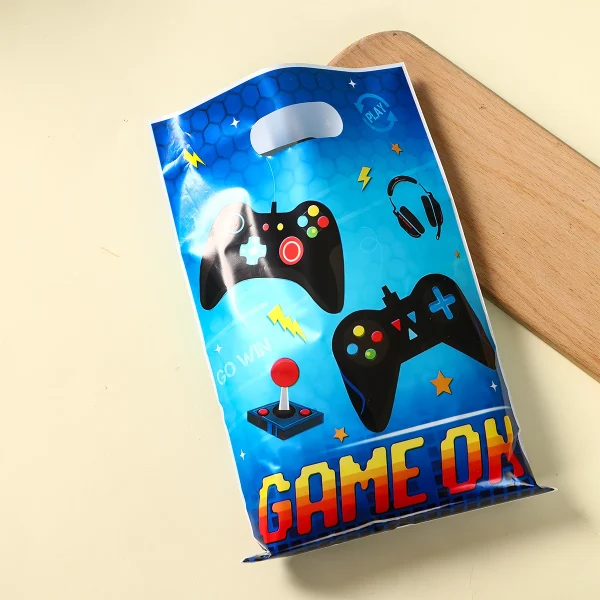 10/25/50pcs Video Game Gift Bags Game Birthday Party Decoration Game On Goodie Bags Candy Bag Baby Shower Kids Favors Gifts 3
