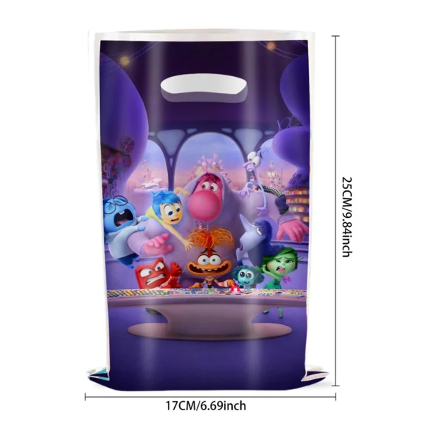 Disney Inside Out 2 Gift Bags Candy Bag Baby Shower Party Supplies Kid Gift Riley Goody Theme Birthday Party Decoration Gift Bag 3