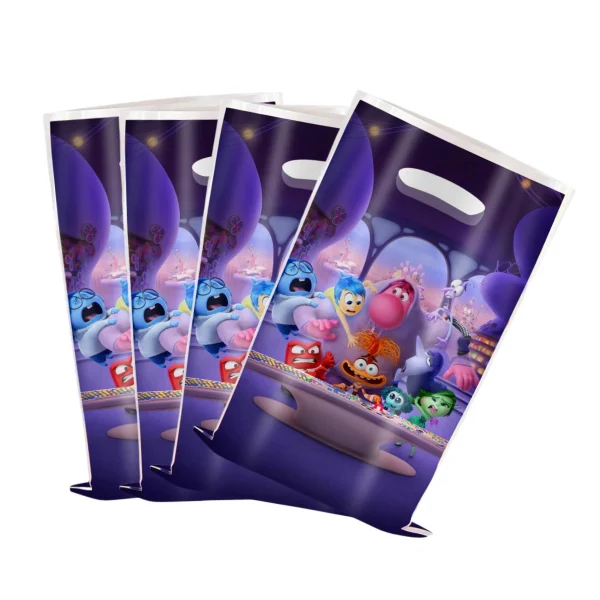 Disney Inside Out 2 Gift Bags Candy Bag Baby Shower Party Supplies Kid Gift Riley Goody Theme Birthday Party Decoration Gift Bag 4