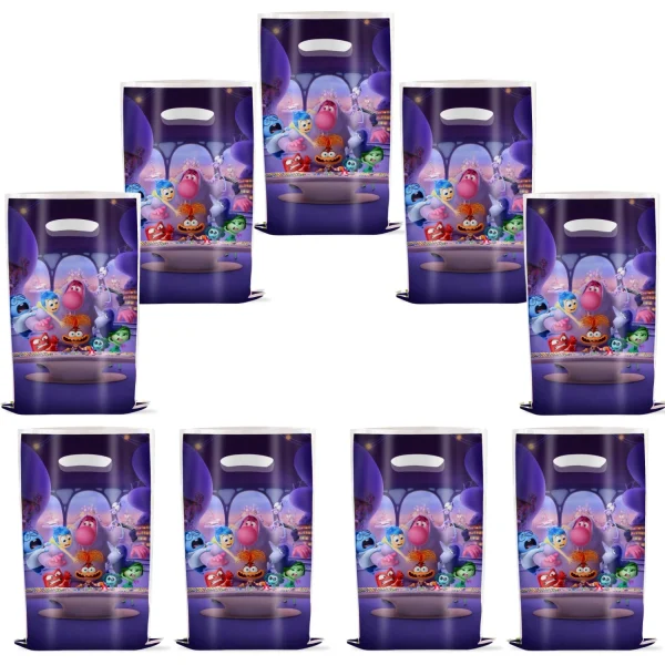 Disney Inside Out 2 Gift Bags Candy Bag Baby Shower Party Supplies Kid Gift Riley Goody Theme Birthday Party Decoration Gift Bag 5