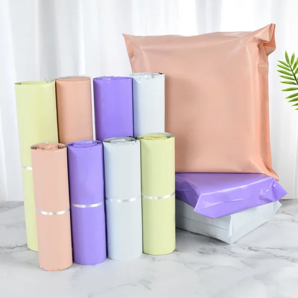 10pcs/Lots multicolour Courier Bag Express Envelope Storage Bags Mail Bag Mailing Bags Self Seal Plastic Packaging Pouch 2