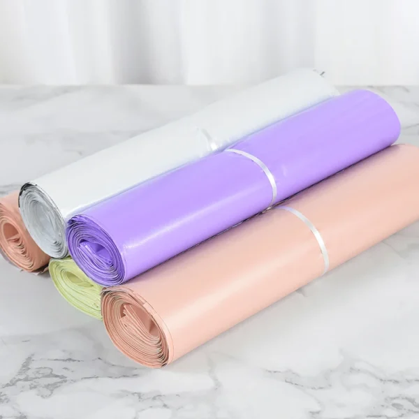 10pcs/Lots multicolour Courier Bag Express Envelope Storage Bags Mail Bag Mailing Bags Self Seal Plastic Packaging Pouch 3