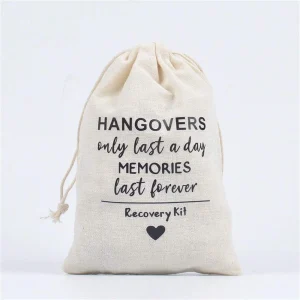 10pcs hangover bag,only last a day MEMORIES last forever Wedding Gift Bag,Single Pie Recovery Kit,Anti Resaca 1