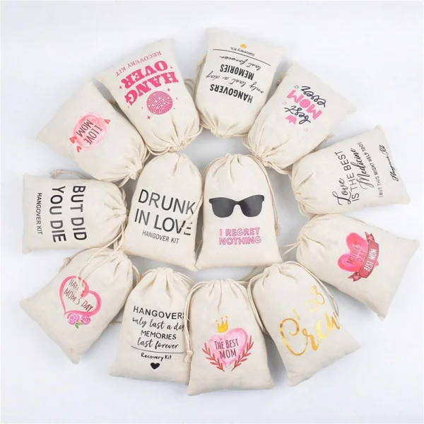 10pcs hangover bag,only last a day MEMORIES last forever Wedding Gift Bag,Single Pie Recovery Kit,Anti Resaca 4
