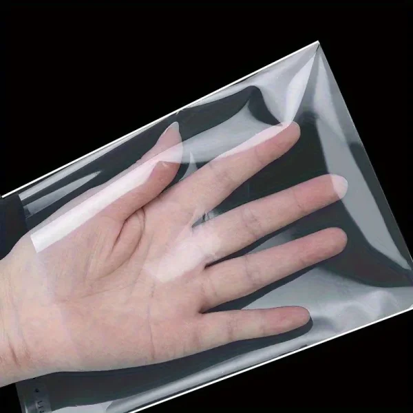 200pcs Transparent Self-Seal Cellophane Bags – Multipurpose & Assorted Sizes for Treats, Jewelry, Party Favors & Gifts 2