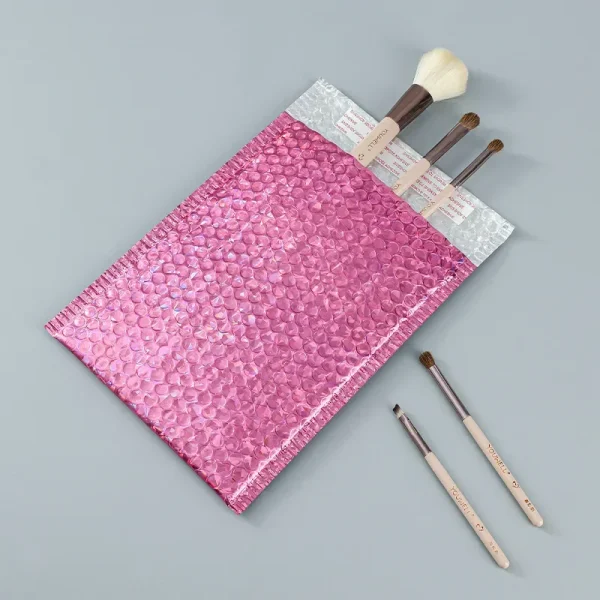 10Pcs/Lot Bubble Mailers Aluminized Bags Laser Envelope Self Seal Postal Gift Packaging Bags Book Shipping Package Colorful Bags 2