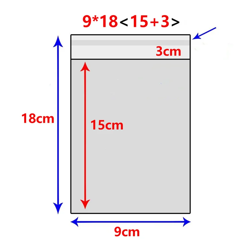 9x18cm-Use 9x15cm