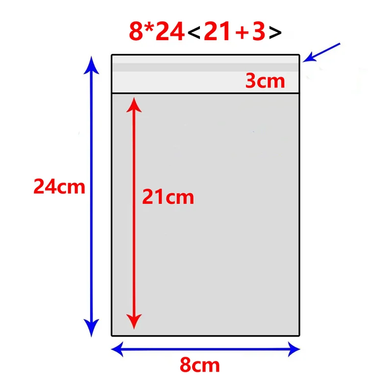 8x24cm-Use 8x21cm
