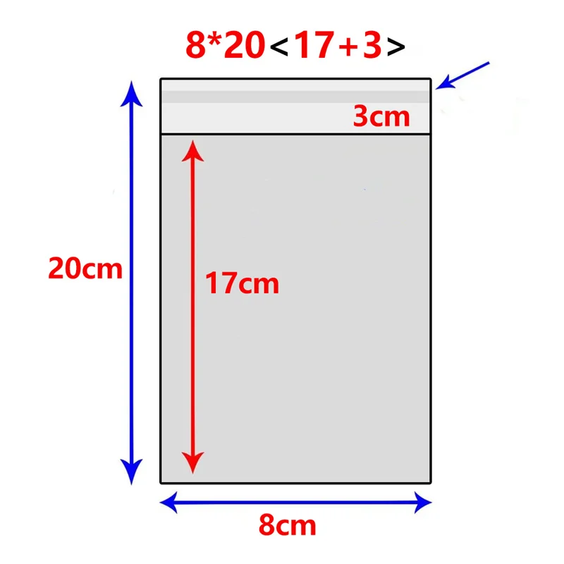 8x20cm-Use 8x17cm
