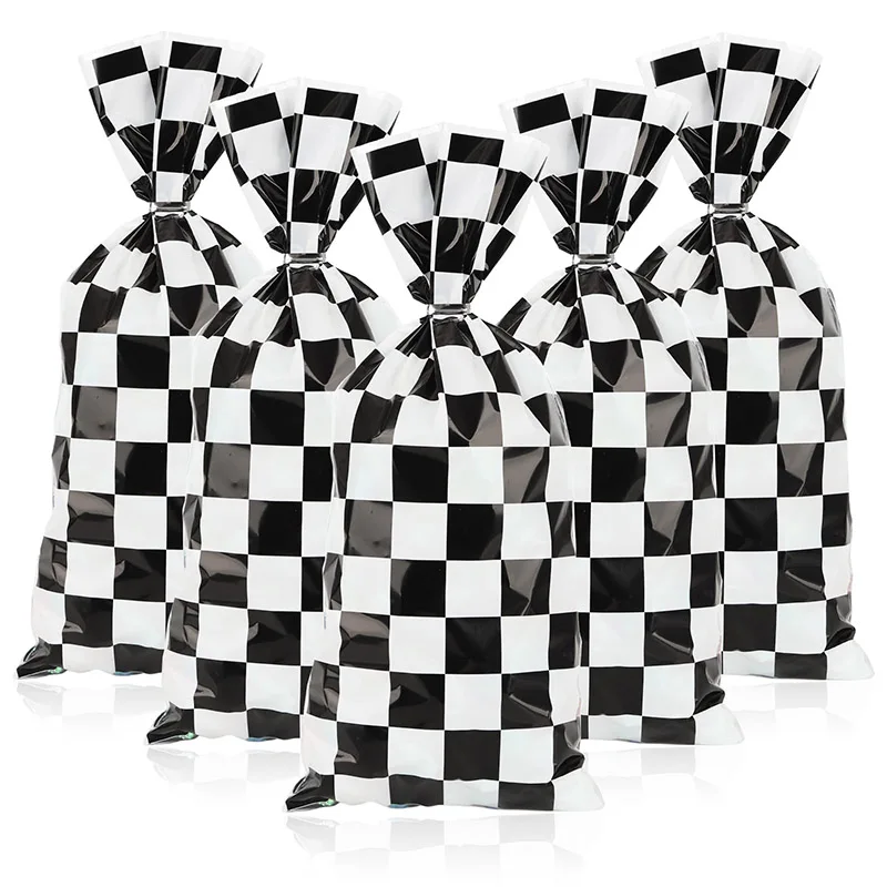 checkered bag