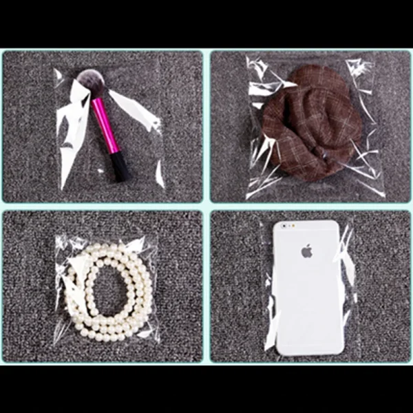 100pcs/lot Transparent Self Adhesive Seal Bags OPP Plastic Cellophane Bags Gifts Bag & Pouch Jewelry Packaging Bags 5