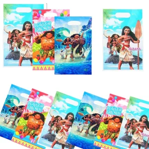 Moana Goodie Bags Party Favors Moana Maui Themed Birthday Party Candy Loot Bag Gift Bags Party Supplies Decoration Baby Shower 1