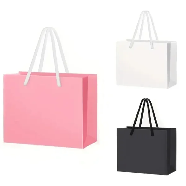 5/10pcs mini party gift bag with handle, suitable for wedding, birthday, earrings jewelry storage, party decoration gift packag 2