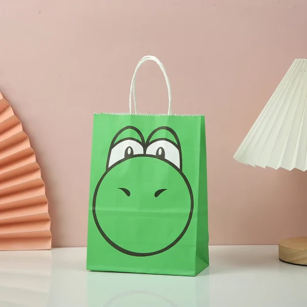 Super Mario Birthday Party Gift Bags Candy Bags Goody Bags Mario Birthday Party Supplies 4
