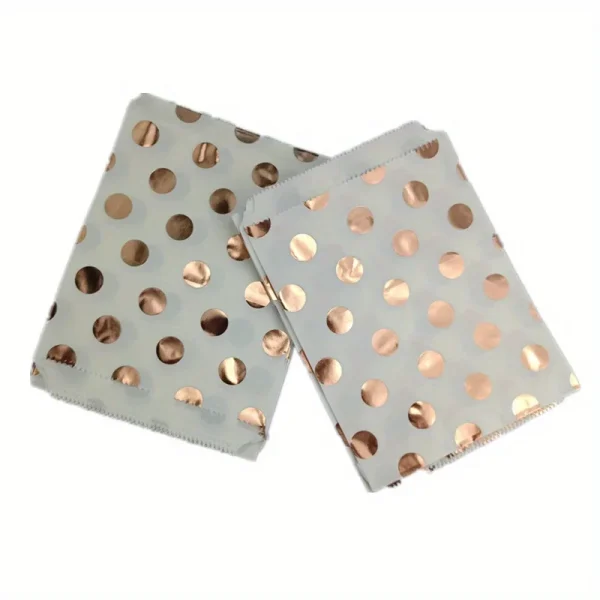 25 Pcs 13x18cm 5x7inch Gift Bags Candy Gift Wedding Decoration Bags, Kraft Bags, Retail Bags, Birthday Party Small Plain Bulk 3