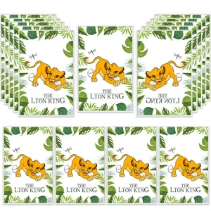 10/20/30pcs/lot The Lion King Birthday Party Gift Bags Plastic Candy Bag Boy Party Loot Bag Kids Birthday Party Favors Supplies 1