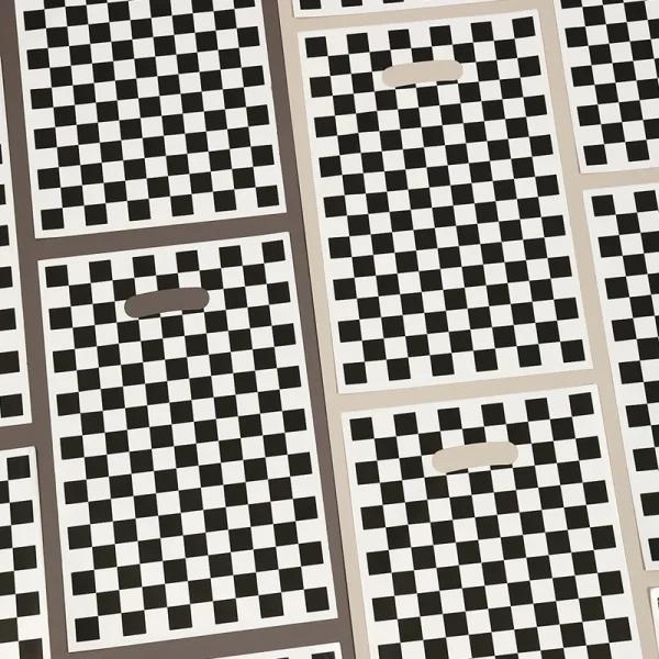 Black And White Checkered Bags Race Car Theme Party Favor Bag Goodie Candy Bags for Race Car Theme Birthday Party Decorations 6