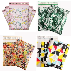 10PCS 25x33cm 10x13'' Poly Mailer Mix Pattern Clothing Bags Poly Mailer Self Seal Envelopes Gift Bag Courier Shipping Envelopes 1