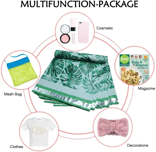 10PCS 25x33cm 10x13'' Poly Mailer Mix Pattern Clothing Bags Poly Mailer Self Seal Envelopes Gift Bag Courier Shipping Envelopes 2